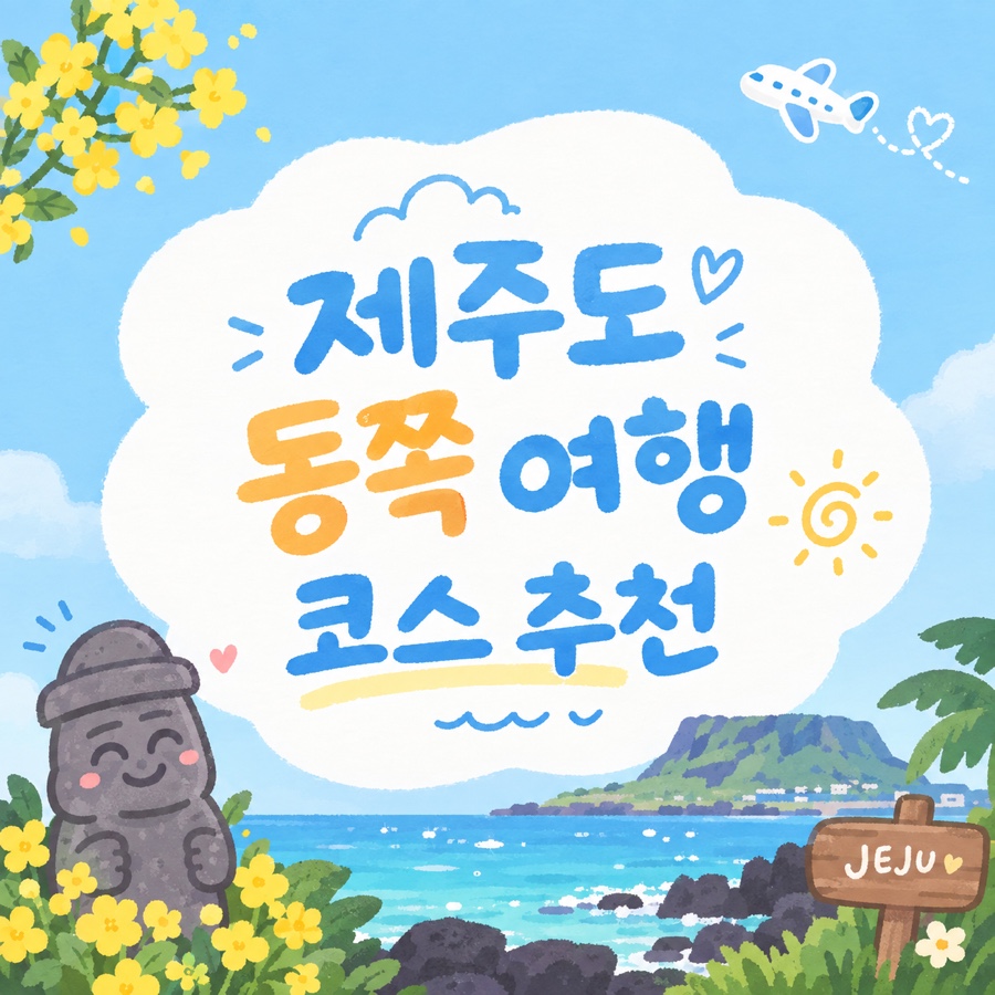 제주 동쪽 여행 코스 9월 날씨와 추천 명소 정리