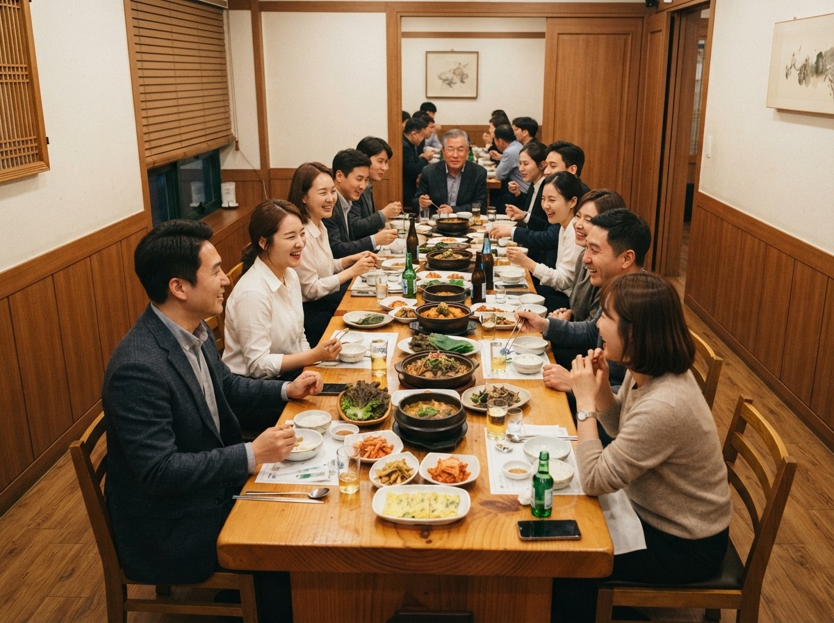 송별회 회식 장소 고를 때 인원 규모와 이동 동선 기준