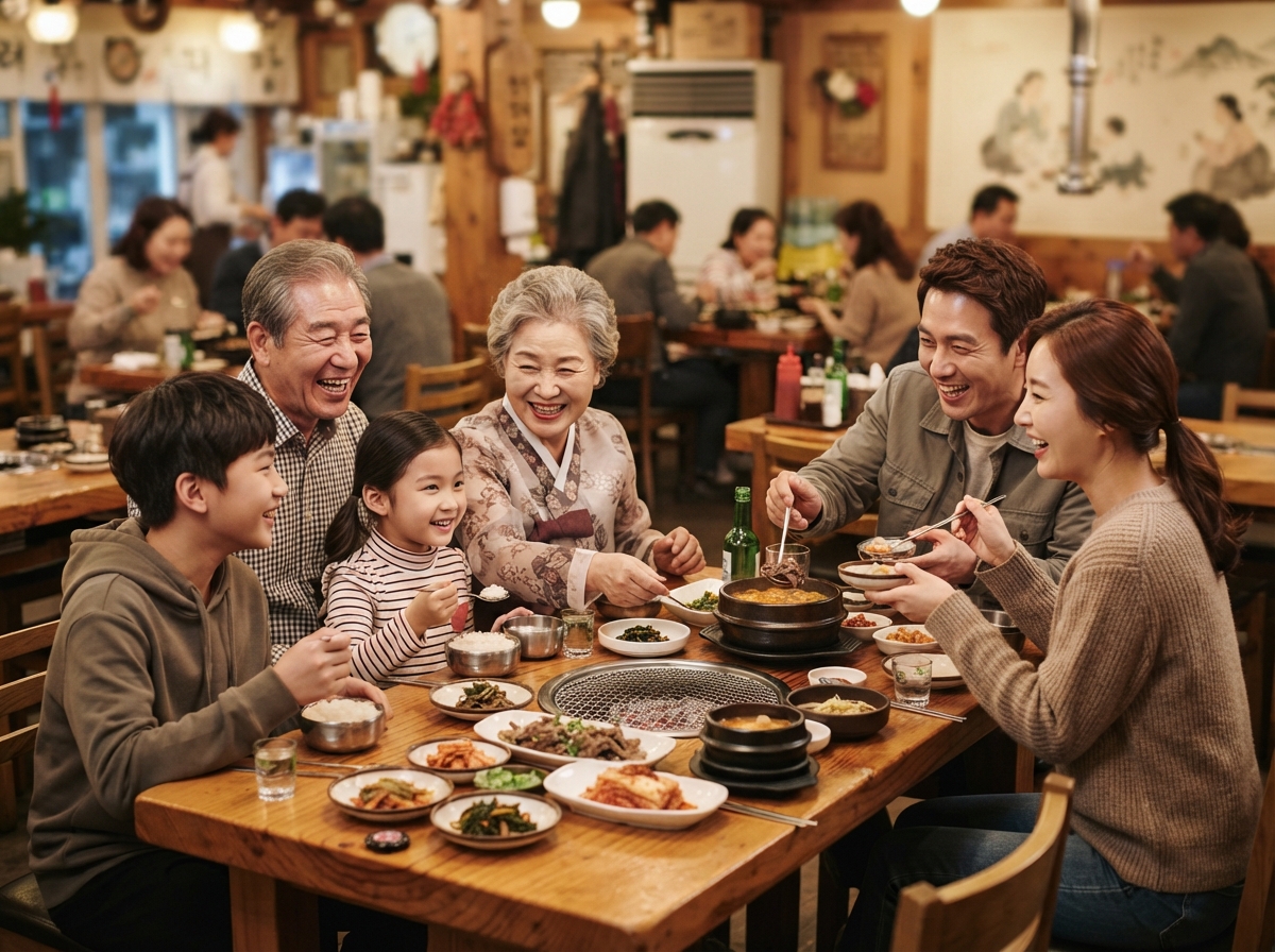 남녀노소 함께 방문하기 좋은 가족 외식 환경