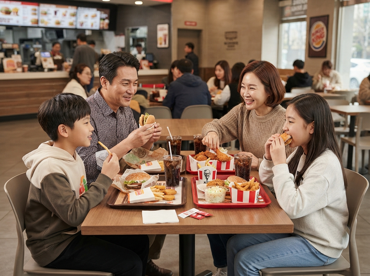 버거킹 및 KFC 세트 프로모션