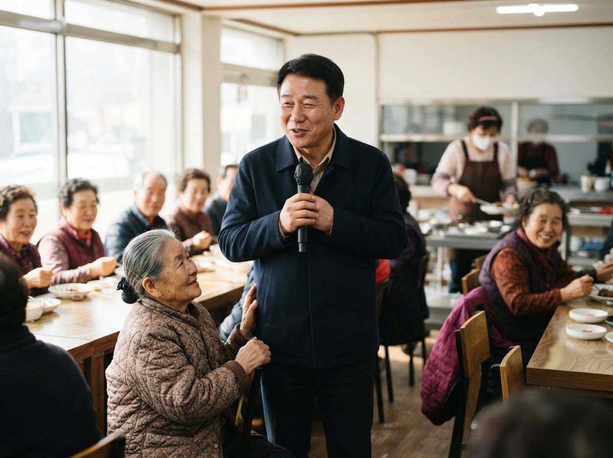 김태용 대표의 진심 어린 식사 봉사 소감