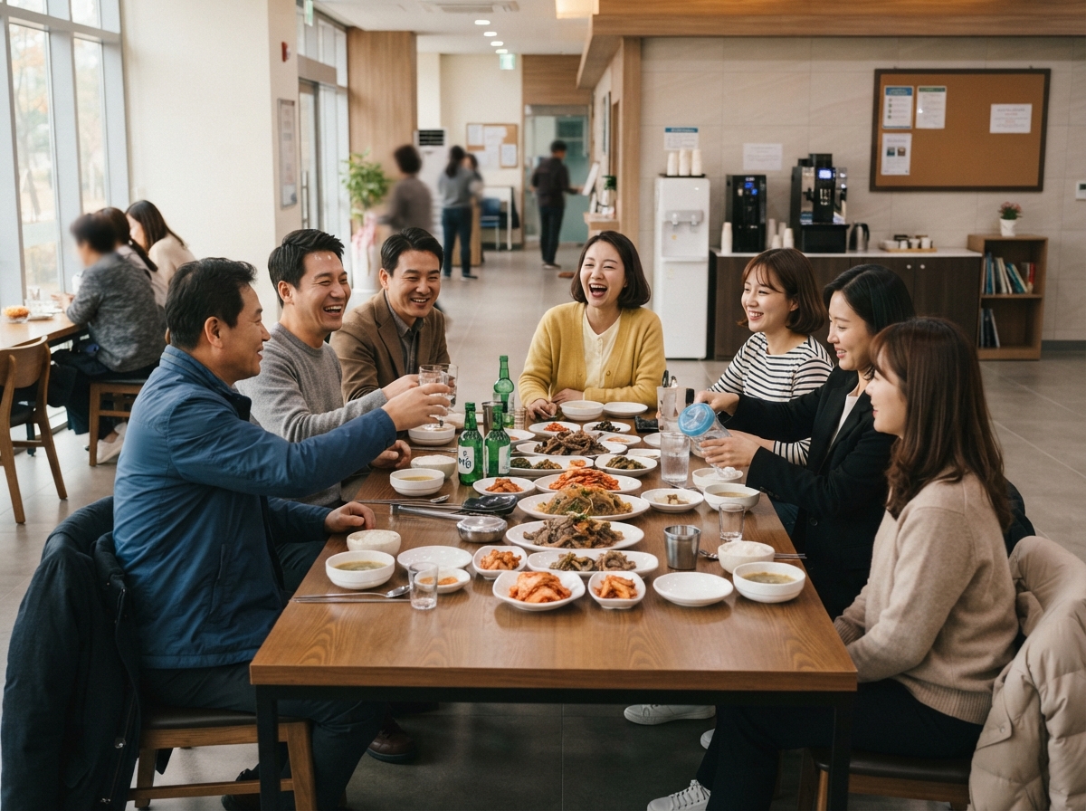 단체 모임과 편의시설 이용 정보